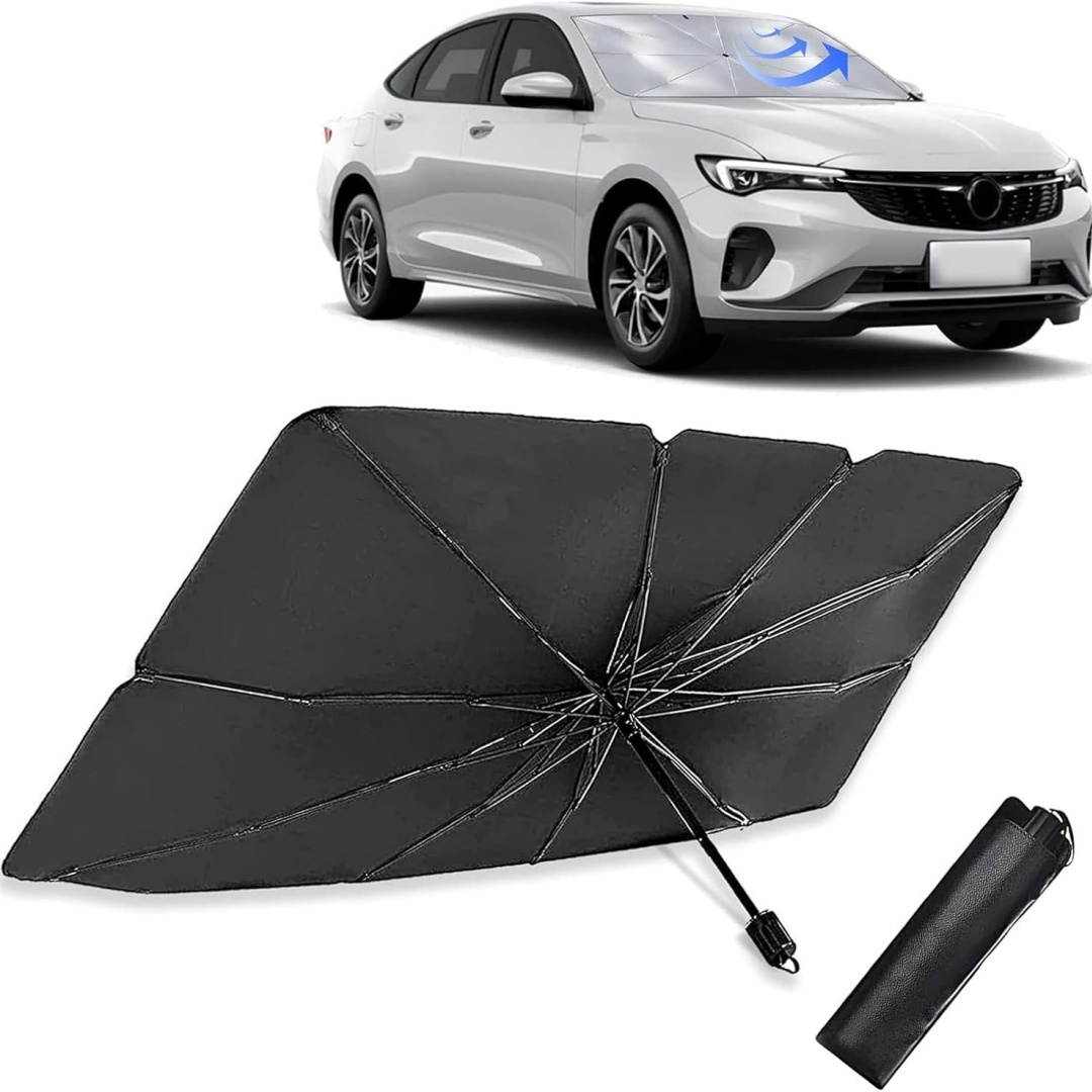 Windshield Sun Shade Umbrella, - Car Sunshade Windshield Umbrella Foldable ulasan dan harga