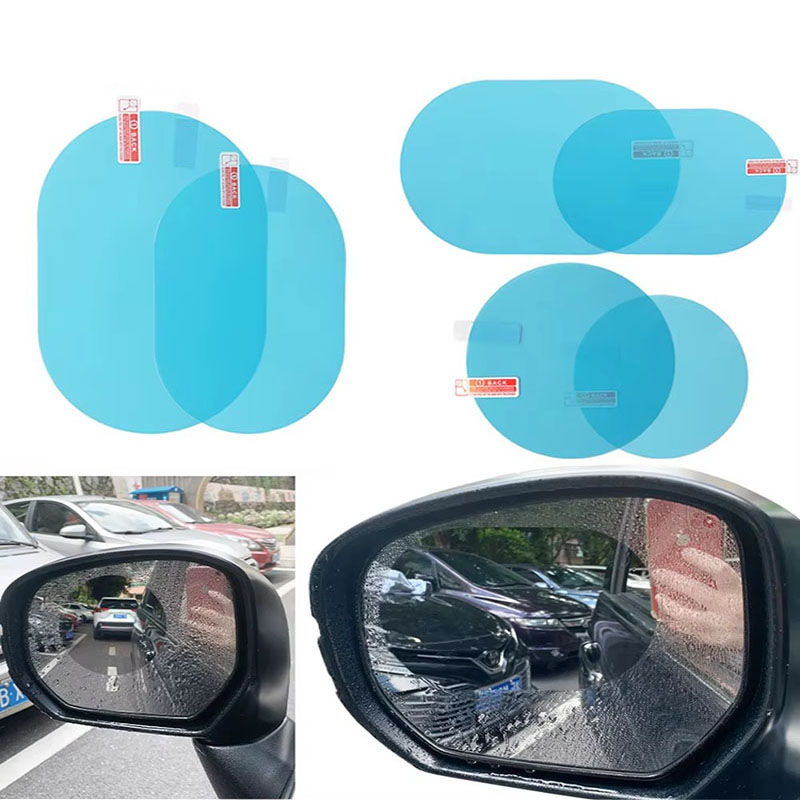 2/4pcs Universal Anti-Fog Anti - Anti Glare Car Rearview Mirror Film ulasan dan harga