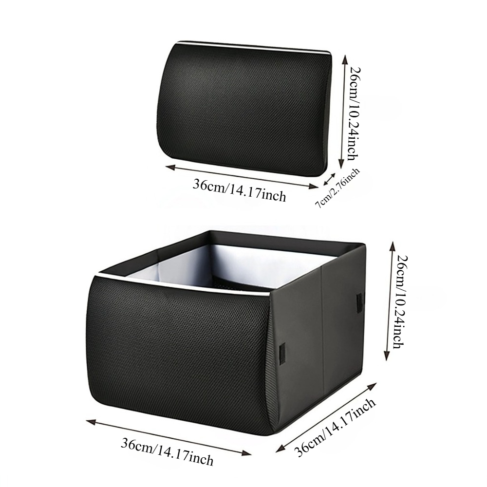 2-in-1 Multifunctional Car Sea - Car Trunk Organizer Foldable Storage Box ulasan dan harga