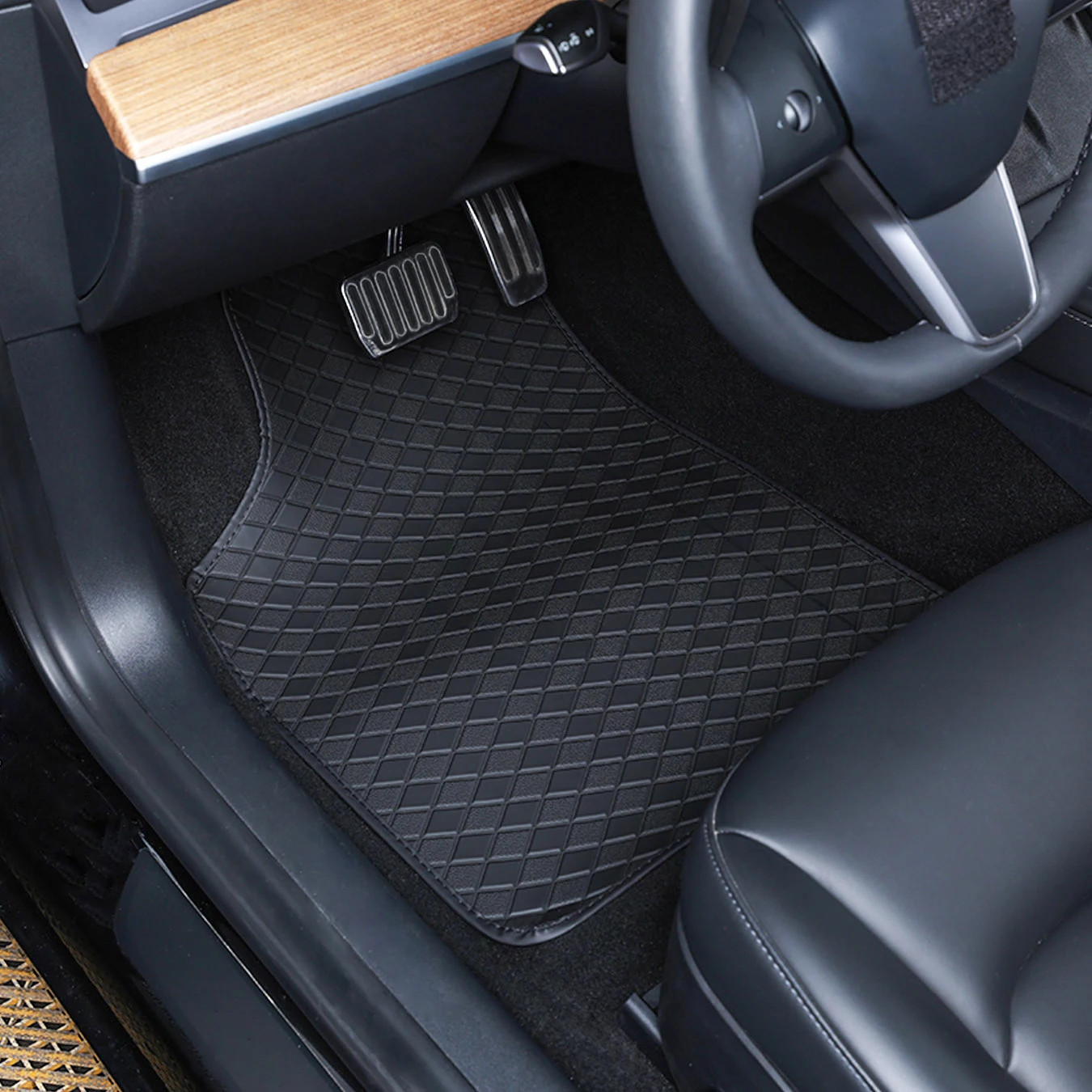 Car Floor Mats Full Set Univer - Car Floor Mats Universal Waterproof Leather ulasan dan harga