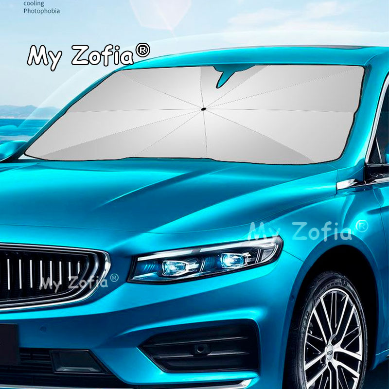 For Geely Emgrand 2025 2026 Ca - Car Sunshade Windshield Umbrella Foldable ulasan dan harga