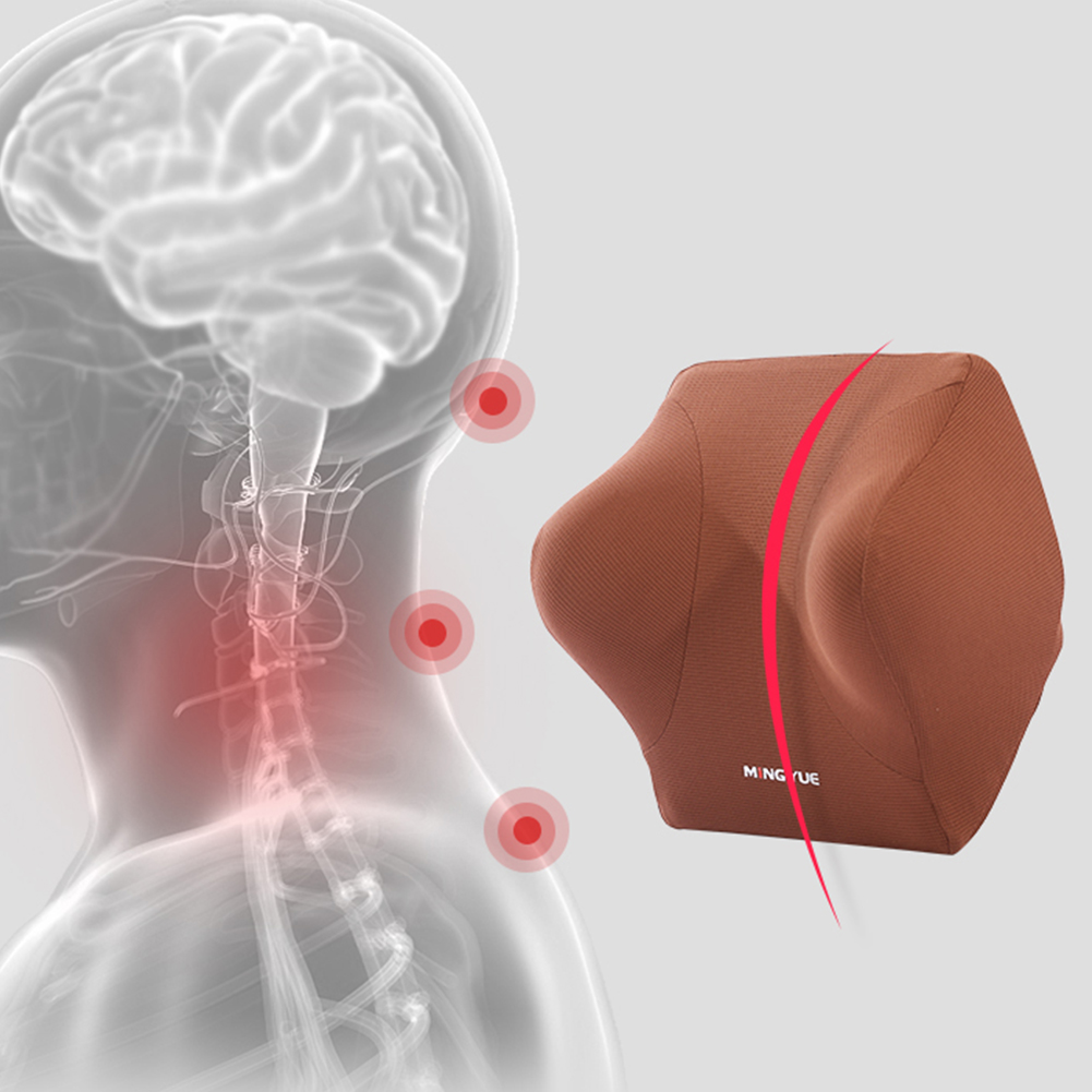 Car Lumbar Support Headrest Ne - Memory Foam Car Neck Pillow Lumbar Support ulasan dan harga