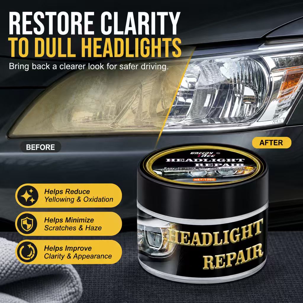 Car Headlight Repair Wax Polis - Car Scratch Repair Polishing Wax Paste ulasan dan harga