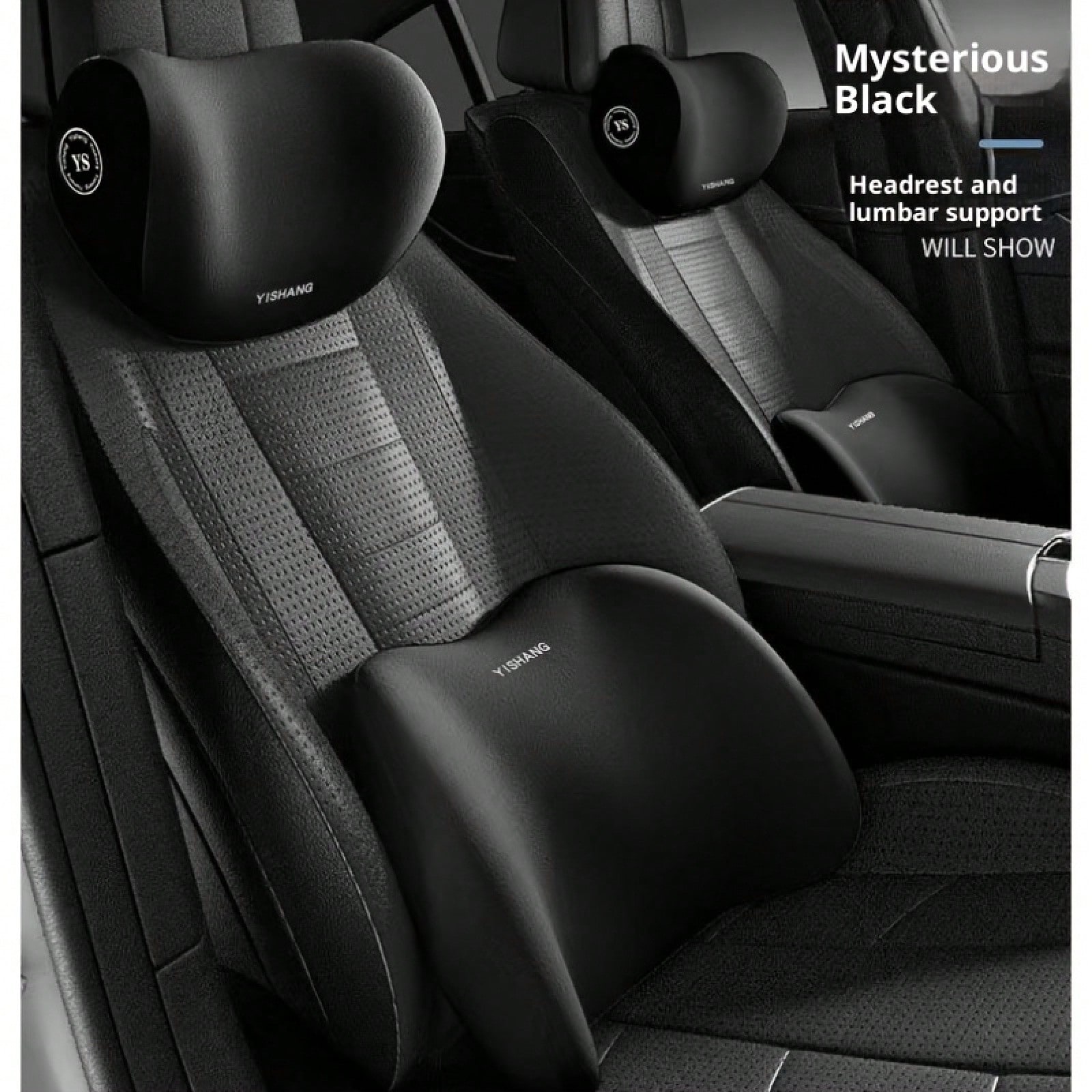 Car Headrest & Lumbar Support  - Memory Foam Car Neck Pillow Lumbar Support ulasan dan harga
